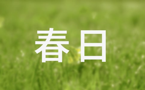用好奇心开始春日玩美之旅