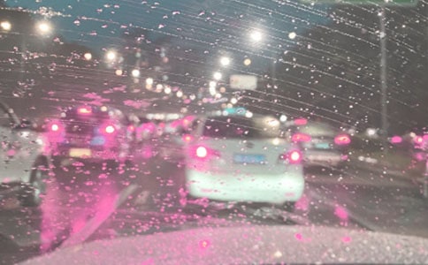 梦见路上堵车