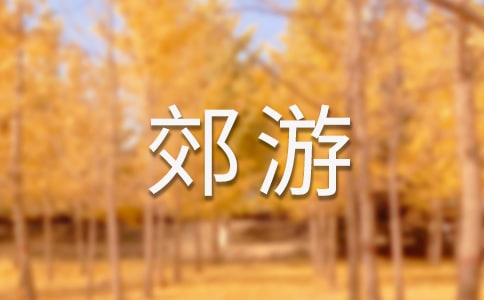 防近视去郊游