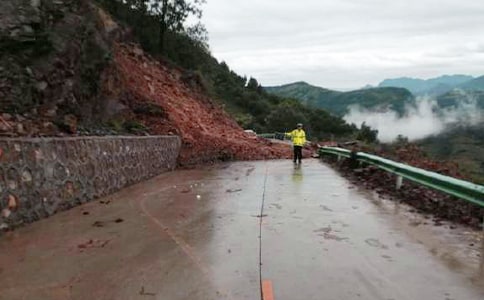 梦见火山爆发、泥石流
