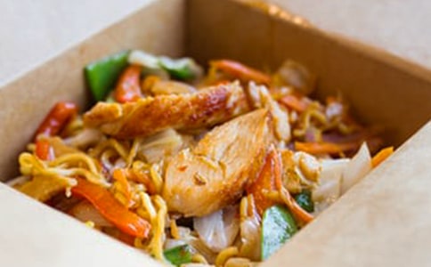 门背后的午餐
